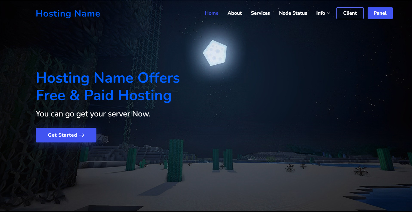 Hosting Template