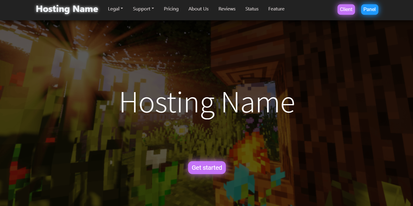 Hosting Template 2